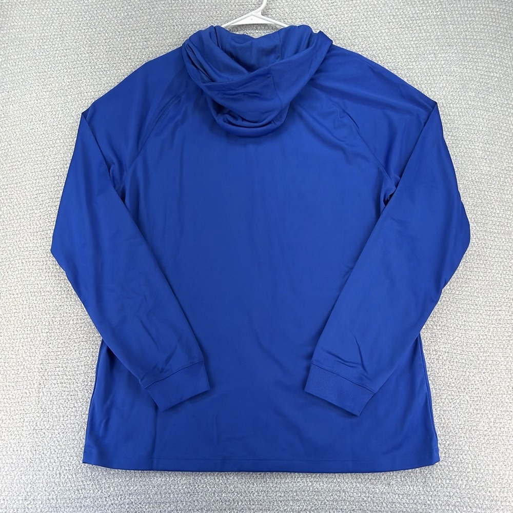Nike England Strike Hooded Track Jacket Mens Large Blue Full Zip Slim Fit Soccer - Picture 6 of 16